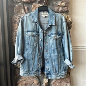 Madewell Oversized Trucker Denim Jacket